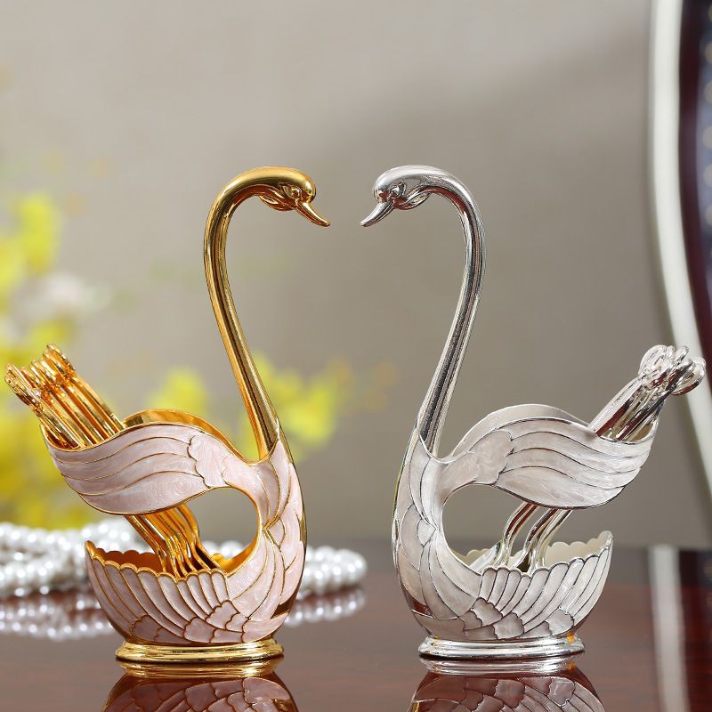 SWAN CUTLERY SET SUDU SWAN (SMALL) | Shopee Singapore