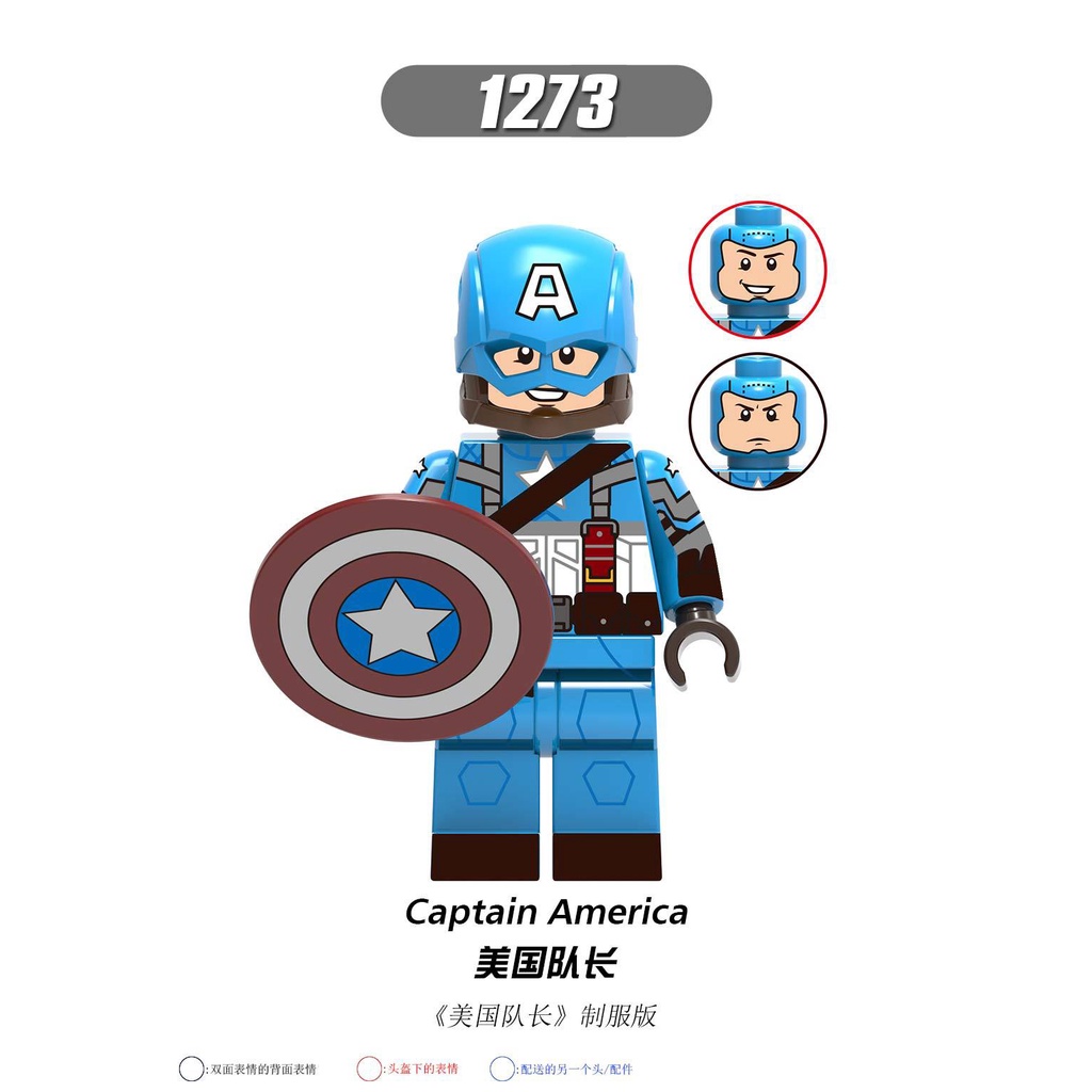 Thor Loki Minifigures Marvel The Avengers Black Widow Captain America Hawkeye Chitauri Mini Figures Collection