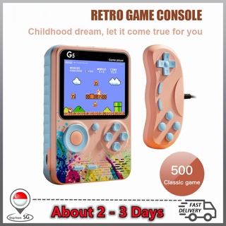 Handheld Game Console  Retro Arcad Children Games Classic Games Accessories Mini TV Portable Mario Gamepad