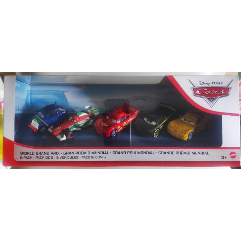 Disney Pixar Cars World Grand Prix 5 Pack Shopee Singapore