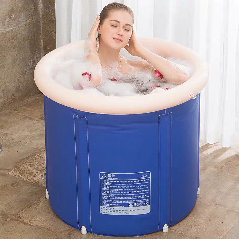 【Ready Stock】 Folding Bathtub Portable PVC Water Tub ...