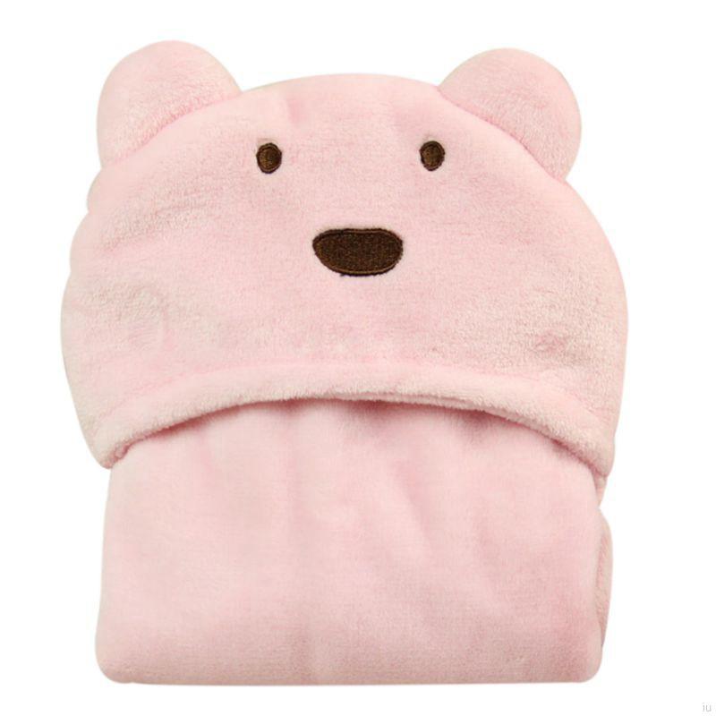 IU Cotton Hooded Bath Supplies Baby Blanket Towels Animal #7