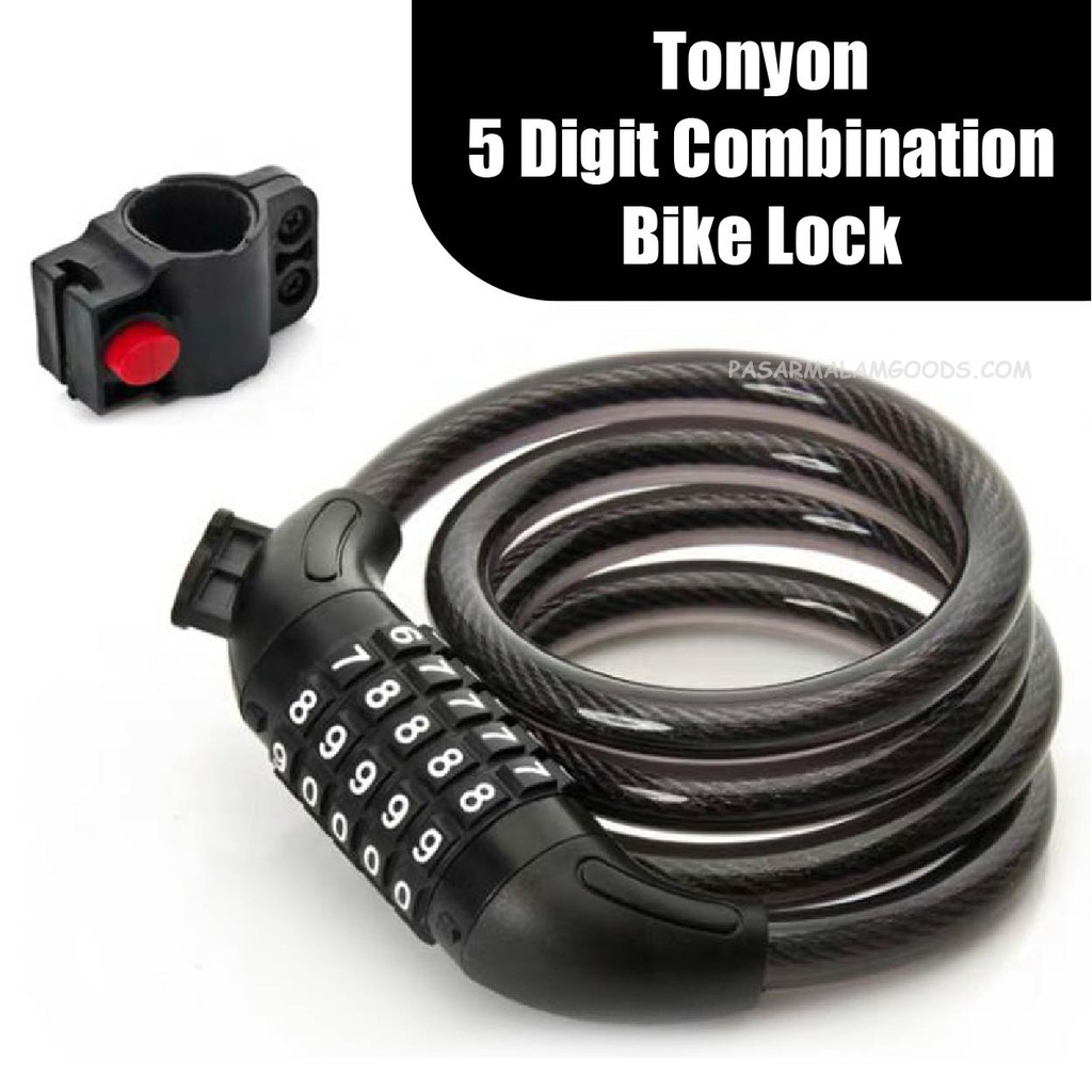 tonyon bike lock forgot code