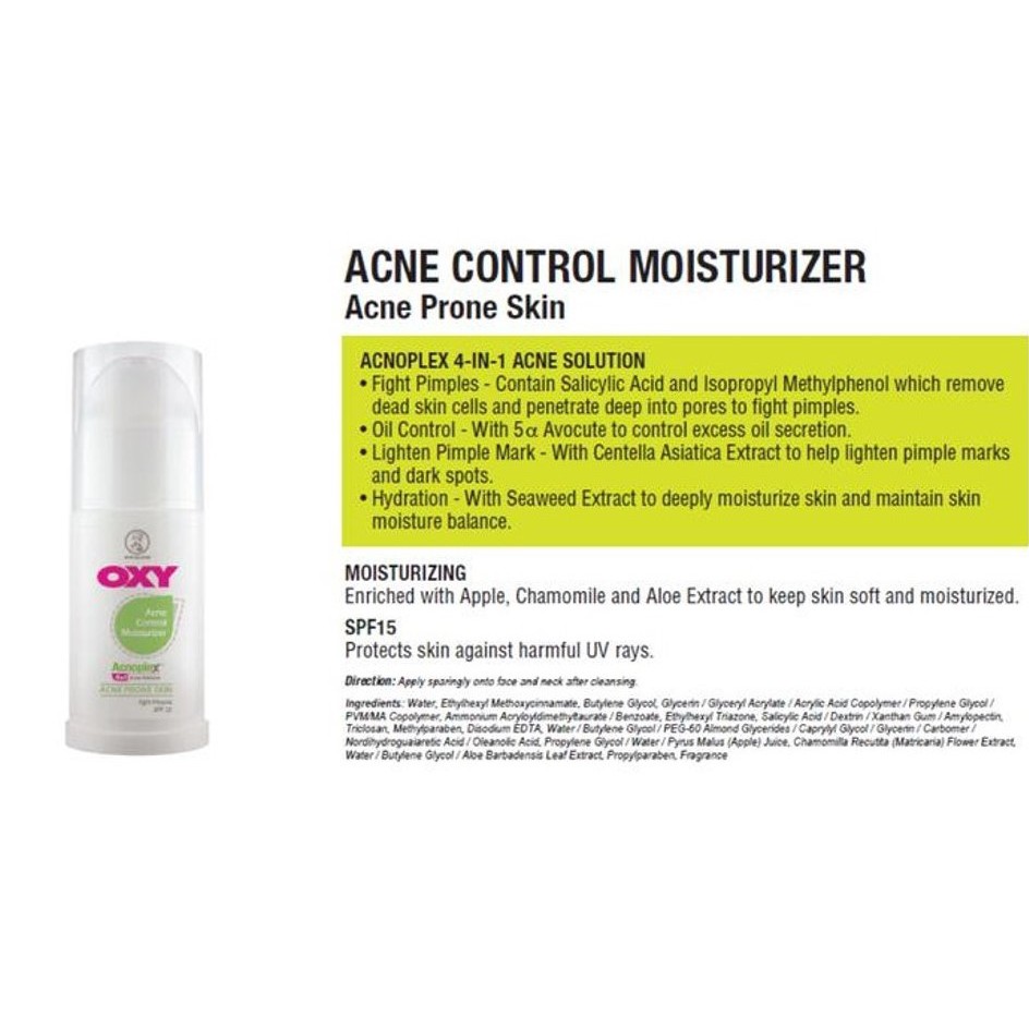 acne control moisturizer