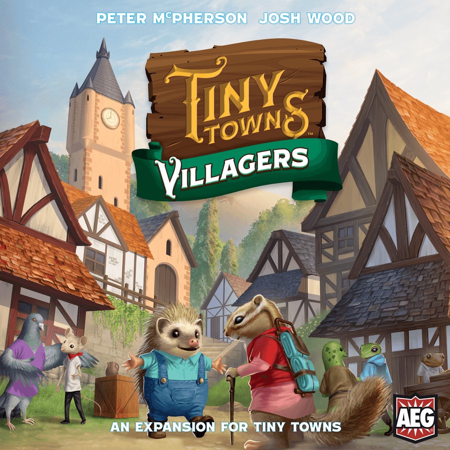 Tiny Towns Villagers Board Game Expansion by AEG Shopee Singapore