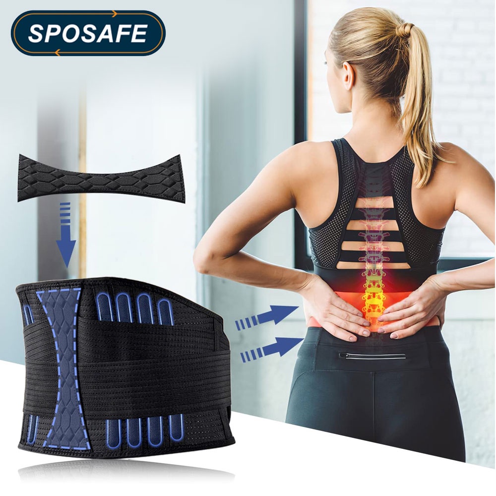 Lumbar Support Belt Lower Back Brace for Lifting,Herniated Disc