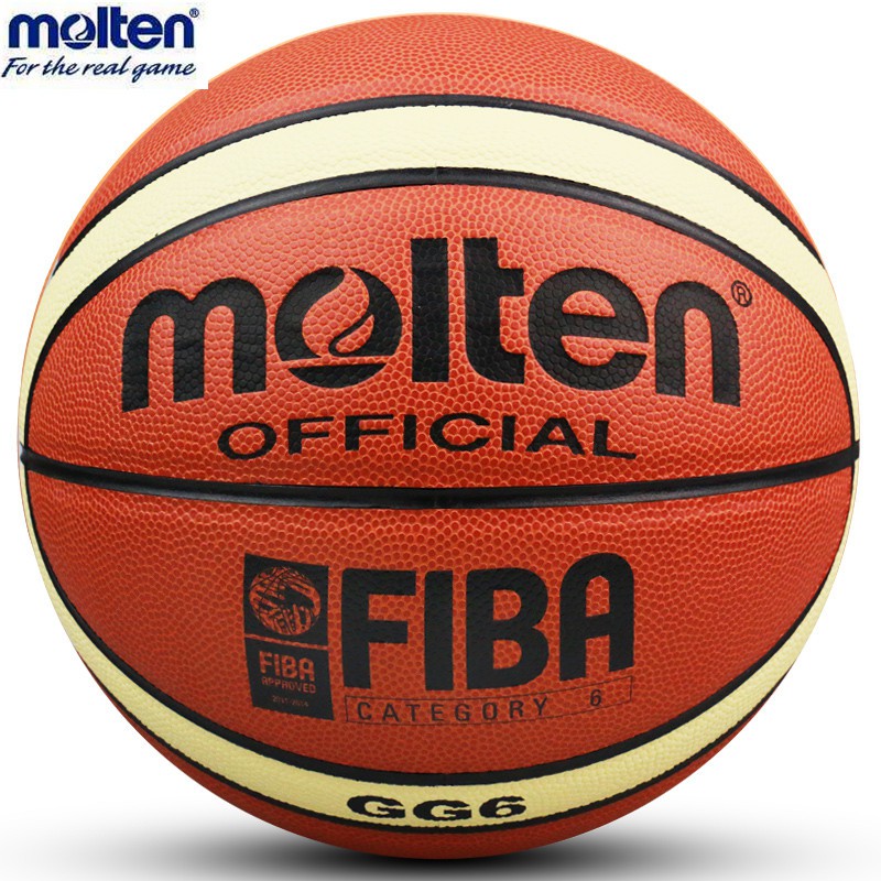 Molten Basketball GG6 PU Size 6 Indoor Outdoor Ball FIBA approved for Women use 