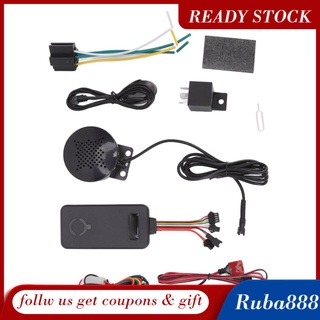 Ruba888 Car Tracking Device GPS Positioner Remote Control Over Speed Alarm with Speaker for Vehicles