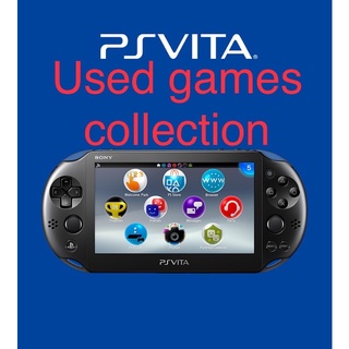 Sony ps vita used games collection 2