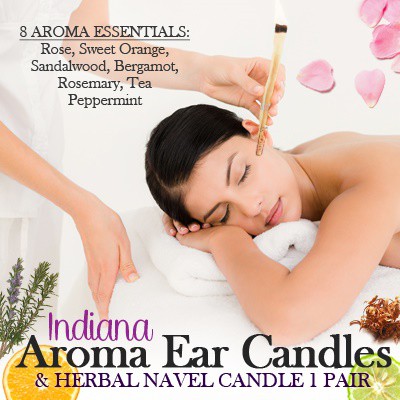 Indiana Aroma Ear Candles 1 Pair Shopee Singapore