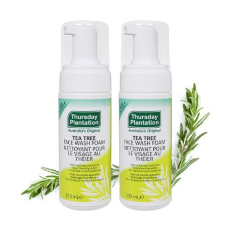 thursday plantation tea tree face wash foam