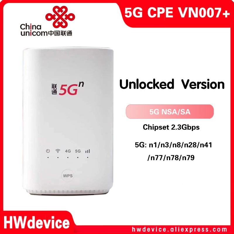 Unicom 5g cpe vn007 обзор