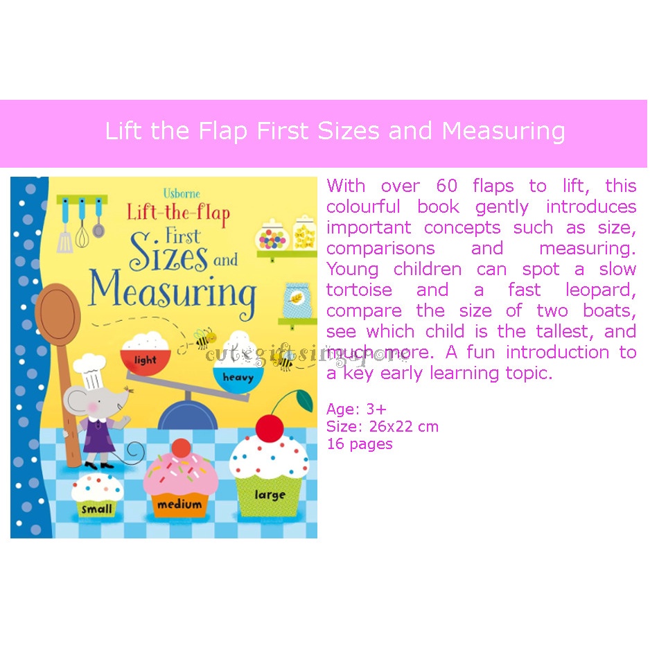 lift Generous temperament Usborne Lift the Flap hardcover book art First Sums General Knowledge  Numbers Opposites time tables grammar biology | Shopee Singapore