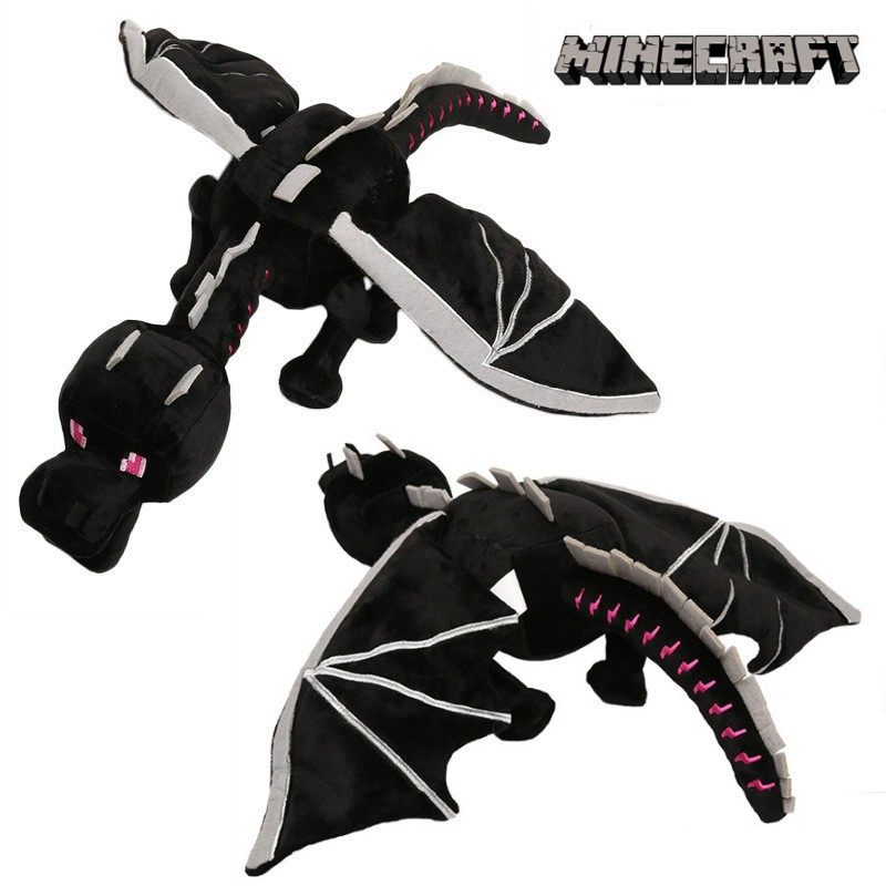 Minecraft ender dragon plushies,minecraft ender dragon design plush toy 60cm