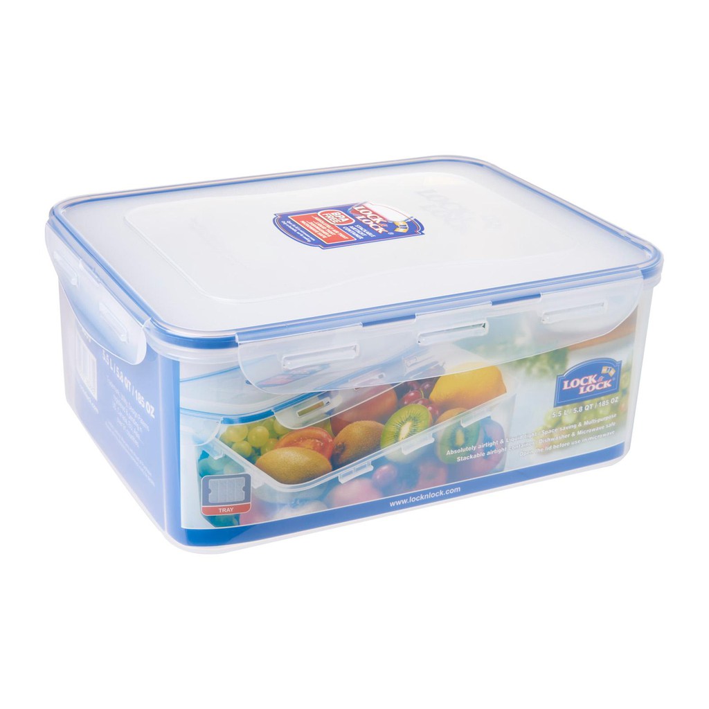 Lock & Lock Classic Food Container 5.5L (HPL836) Shopee Singapore