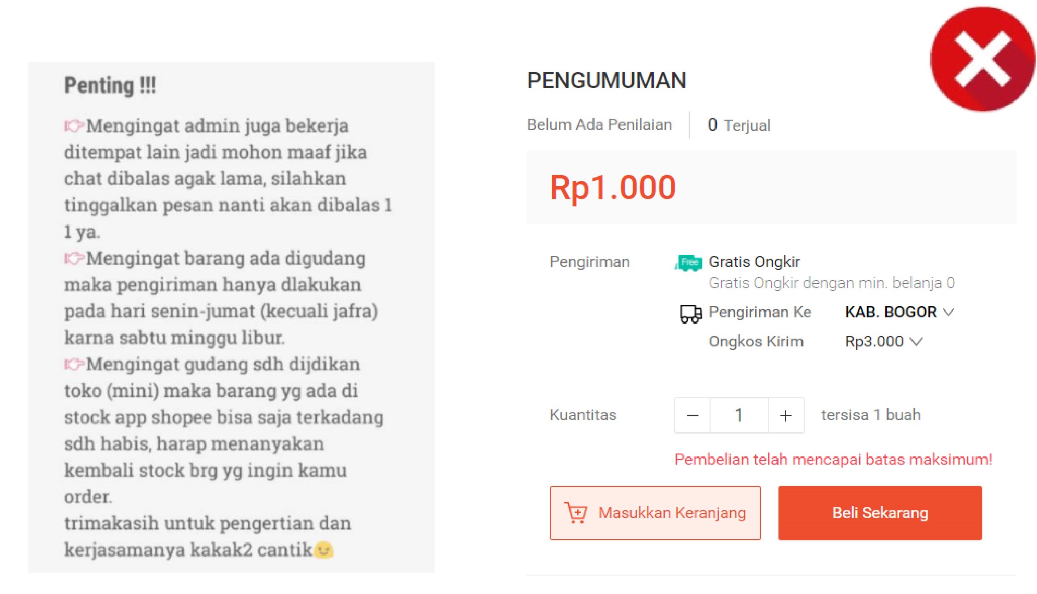 Contoh Deskripsi Toko Shopee Yang Menarik