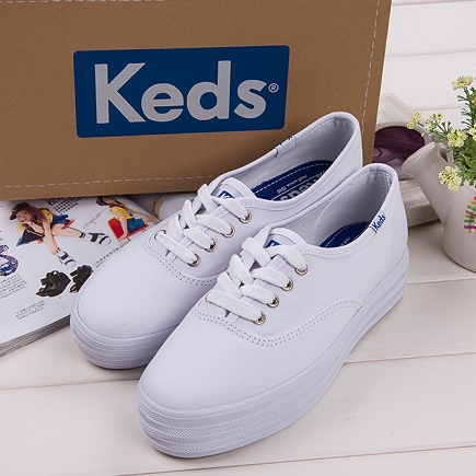 keds white velcro