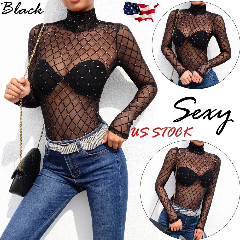 fishnet bodycon jumpsuit