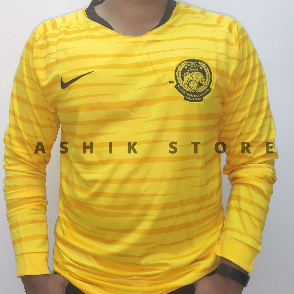 Malaysia Long Sleeve Jersey Football 19 20 Shopee Singapore