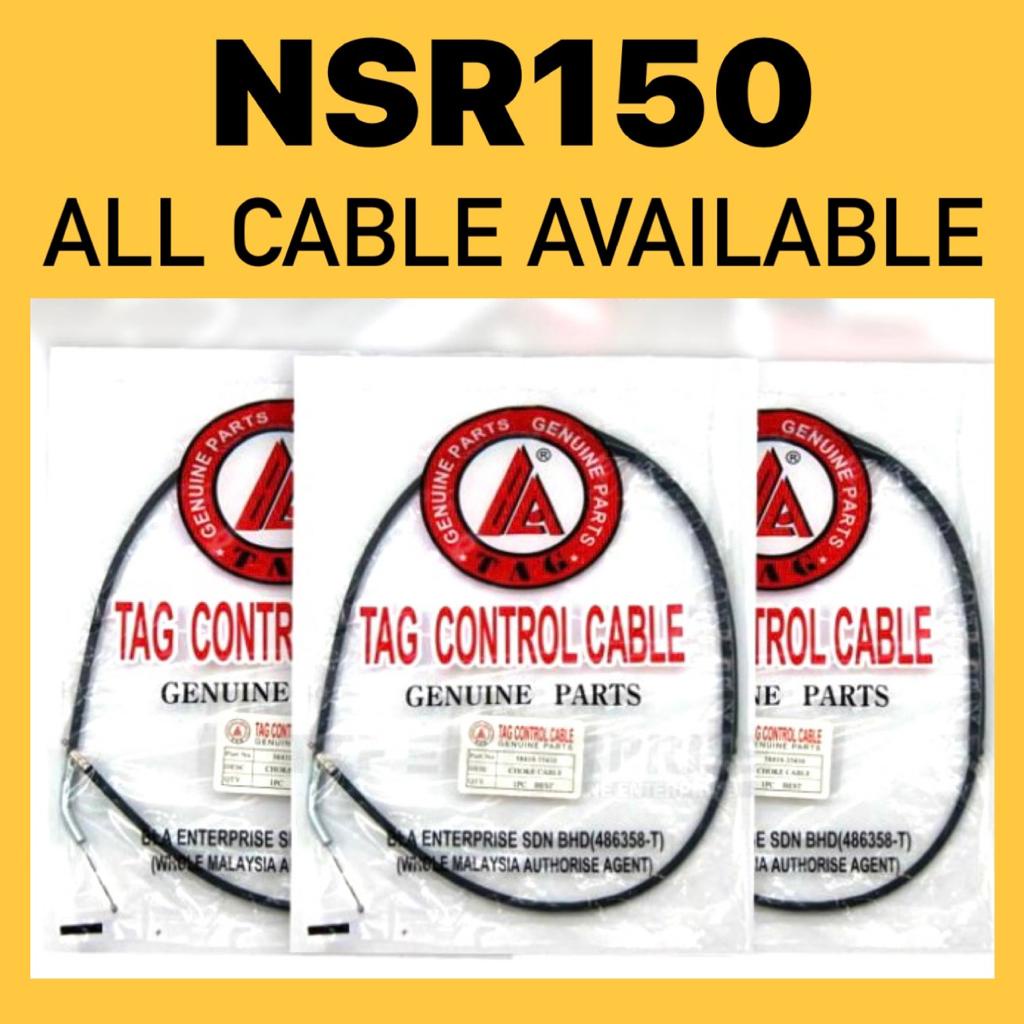 HONDA NSR Clutch Meter Throttle Tacho RPM Choke Valve Cable (ST