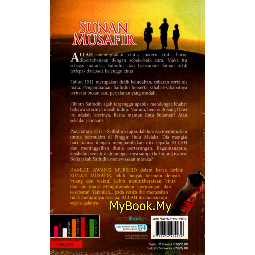 Myb Book Novel Ramlee Awang Murshid Katelog A Collection Prima Book Karangkraf Shopee Singapore