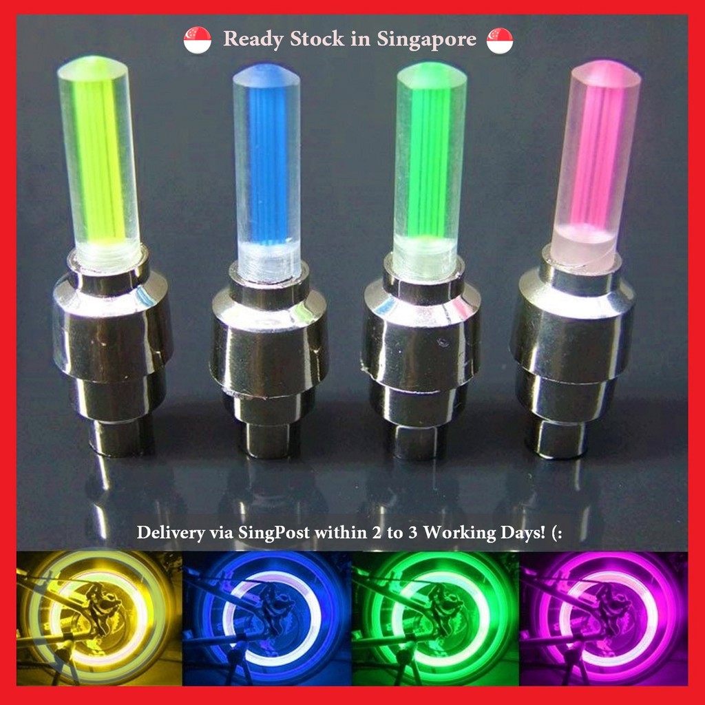 bicycle valve light