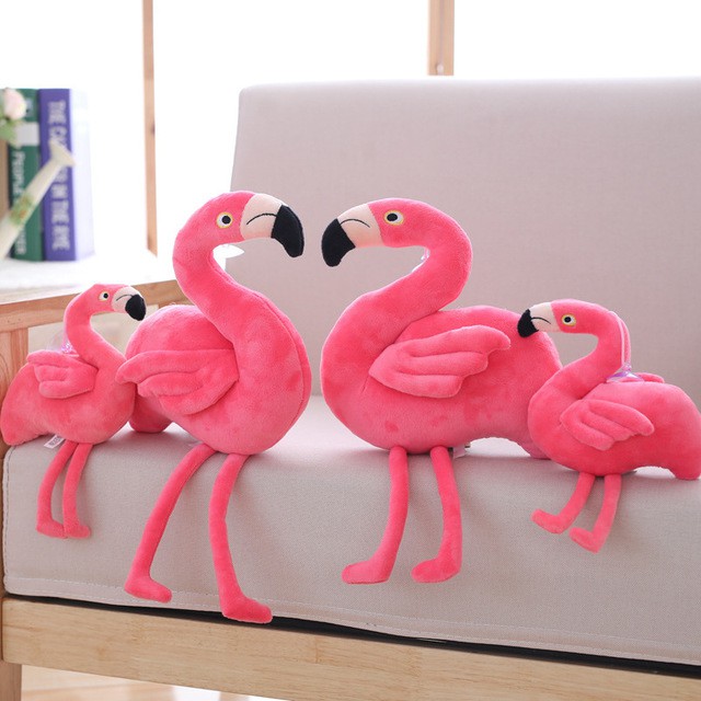 pink flamingo plush