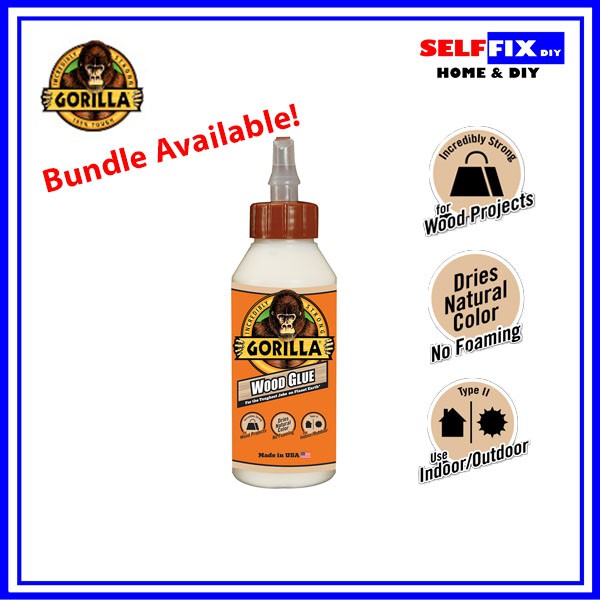 Original Gorilla Wood Glue (8 Ounce) Shopee Singapore