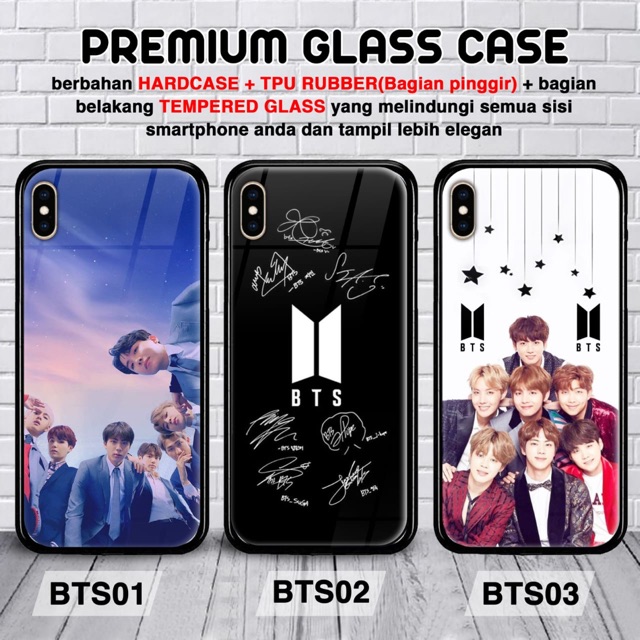 Bts Premium Case Honor 9x Huawei Nova 5 Nova 5i Nova 5t Premium Glass Case Shopee Singapore