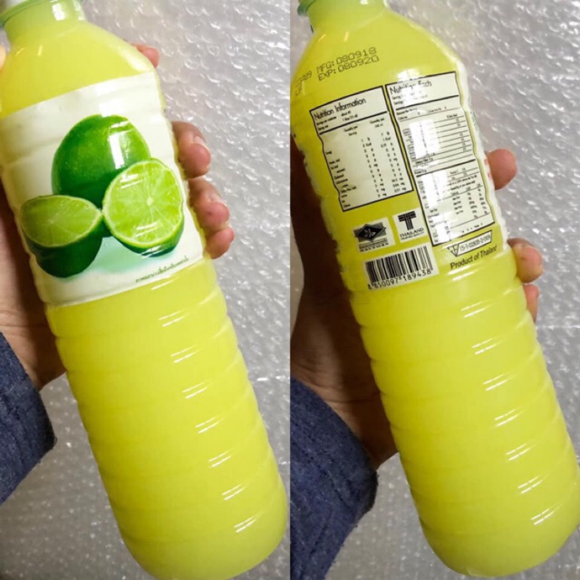 Jus Limau Jus Limau Thailand Shopee Singapore
