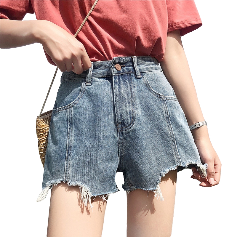 women's 5 denim shorts