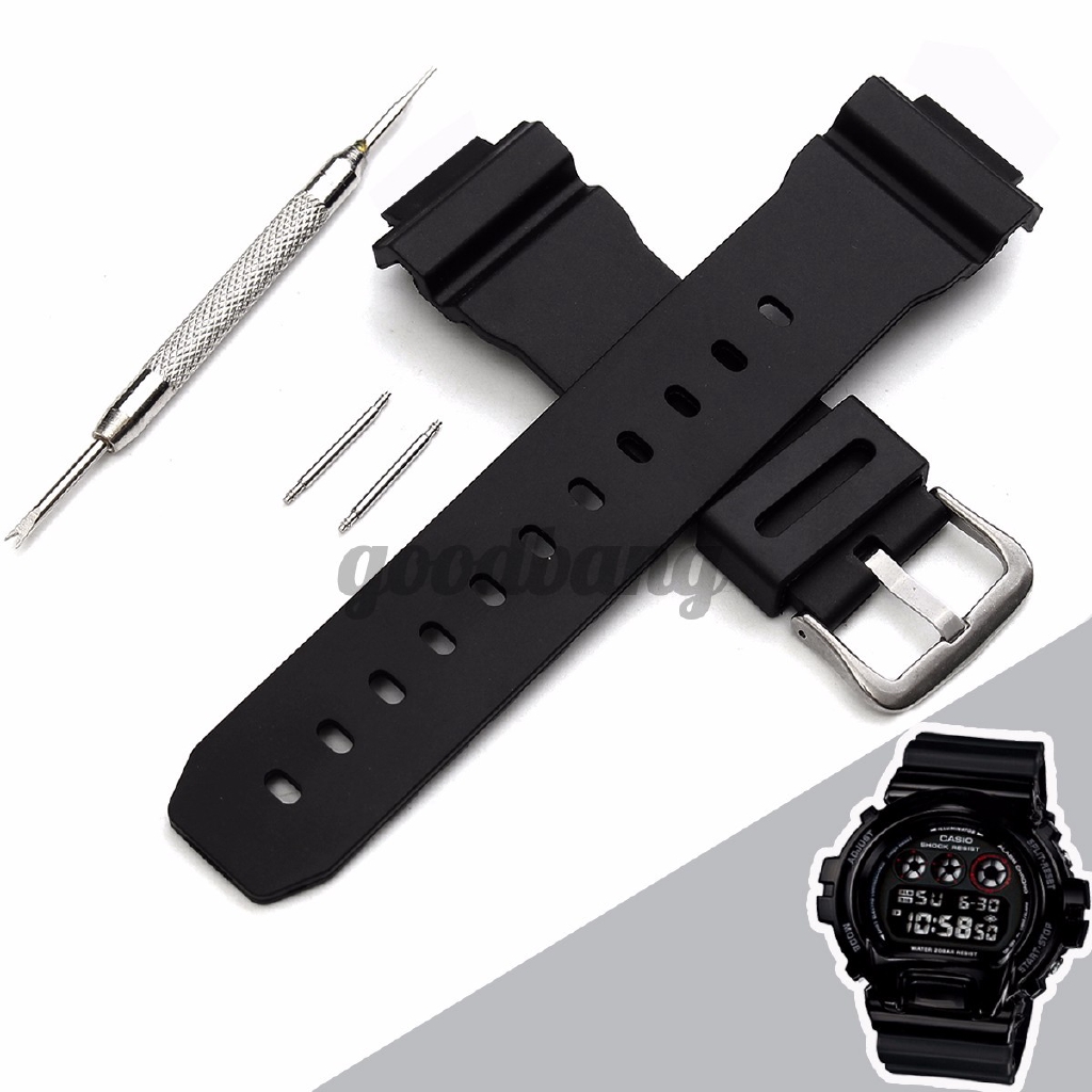 Generic Replacement Watch Band Strap And Pins Fits For Casio G Shock Dw 