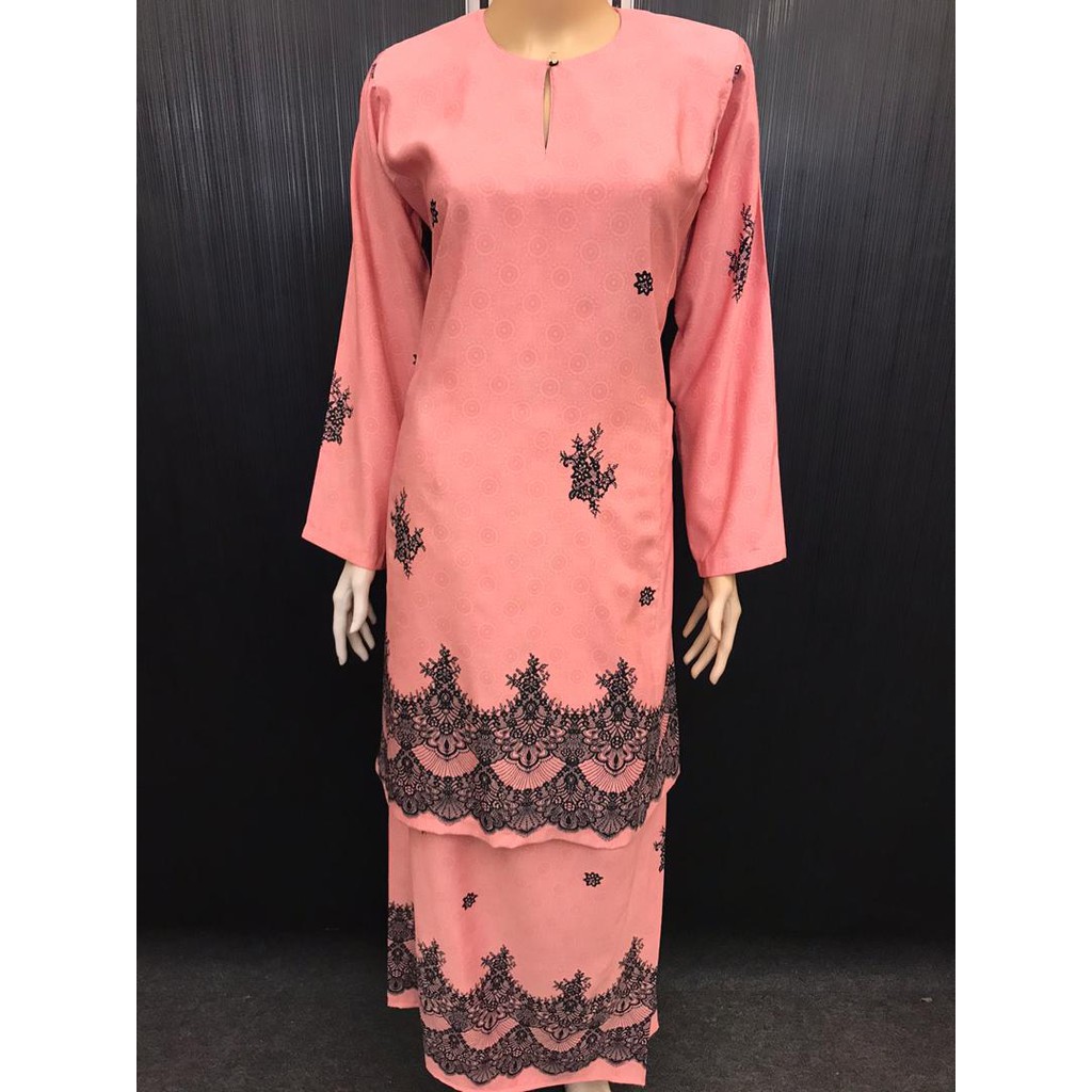 New Arrival Ready Stock Koko Clothes Pahang Pattern Songket 5 Colors Kurung Hanger Kurung Riau Shopee Singapore