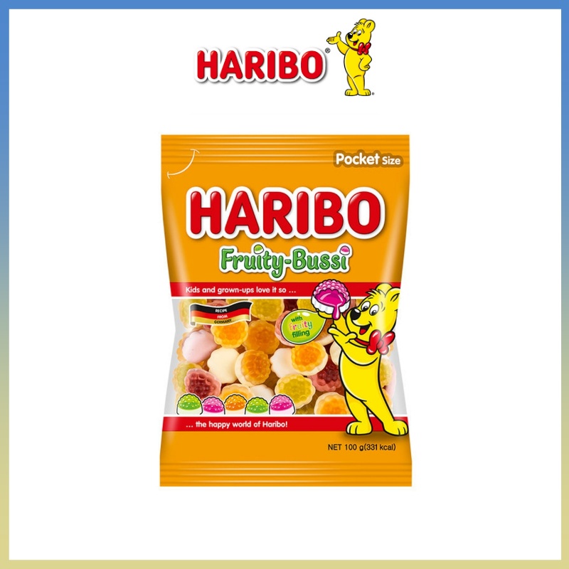 [HARIBO] FruityBussi Gummy Candy, Jelly, 100g Shopee Singapore