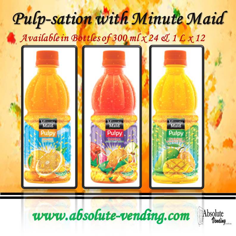 MINUTE MAID REFRESH/PULPY JUICE 24 x 300ML / 12 x 1.5L (Can/Bottle ...