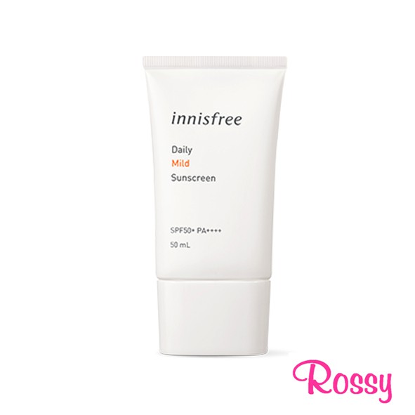Innisfree Daily Mild Sunscreen Spf50 Pa 50ml 2019 Renewal Shopee Singapore