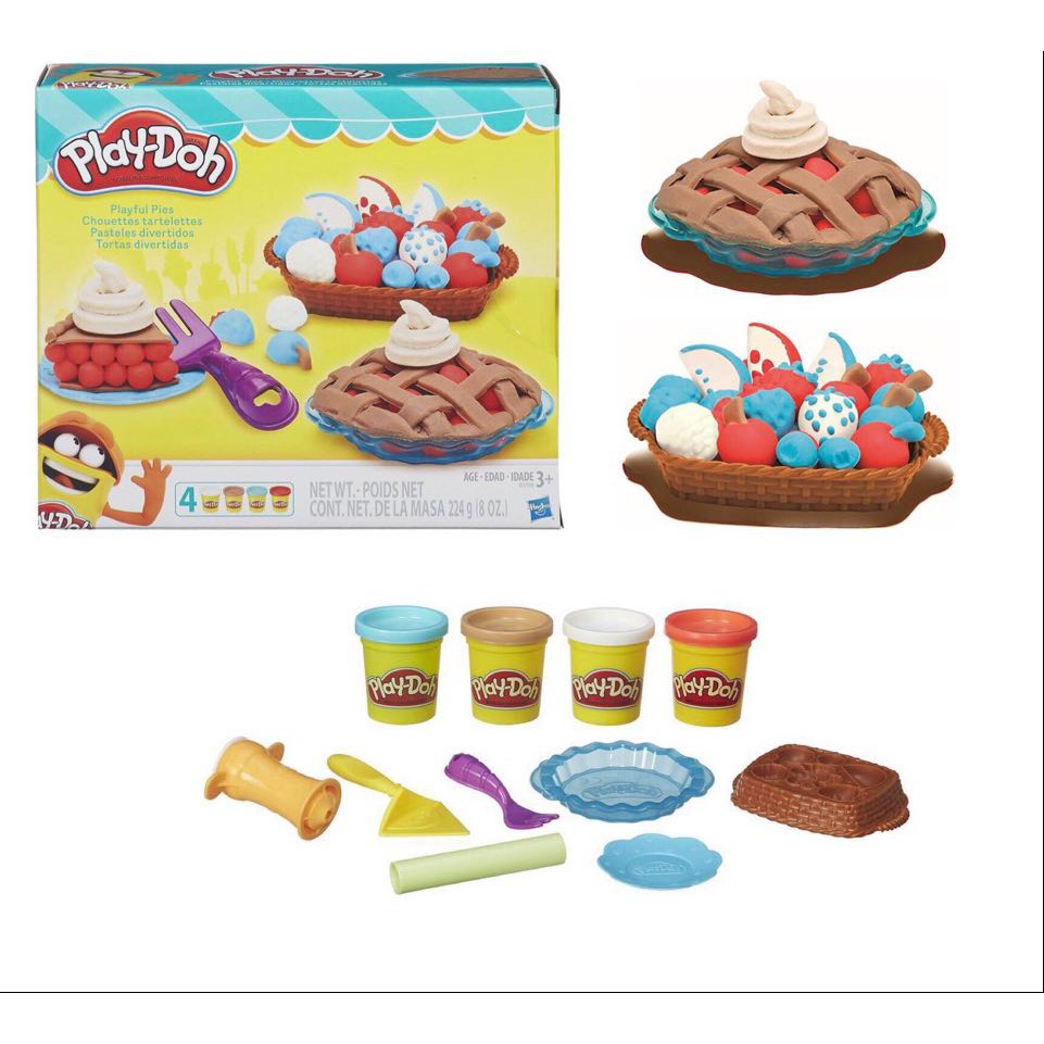 play doh playful pies