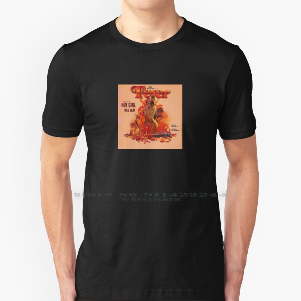 Megan Thee Stallion Fever Album Cover T Shirt 100 Pure Cotton Megan Thee Stallion Megan Thee Stallion Megan Thee Stallion Shopee Singapore