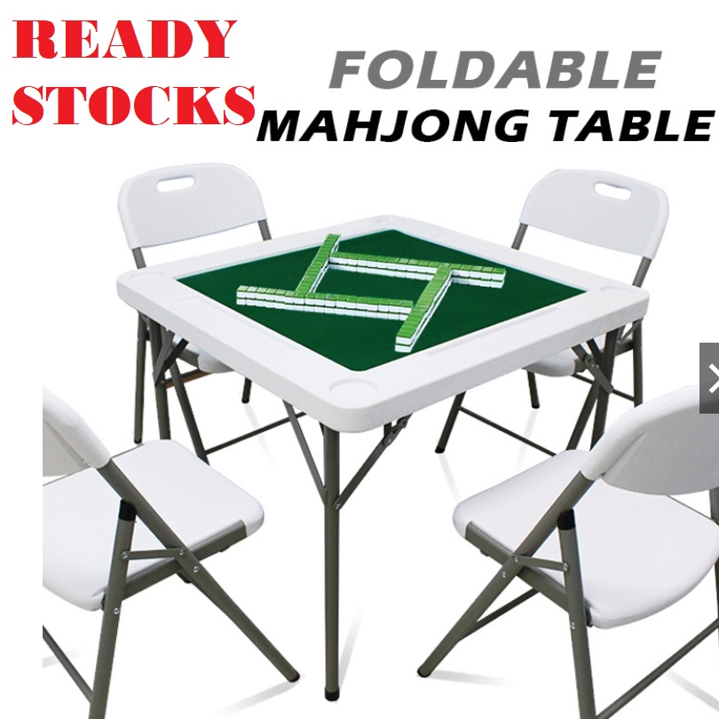 The Furniture Store HDPE Foldable Mahjong Table Home Folding Mahjong