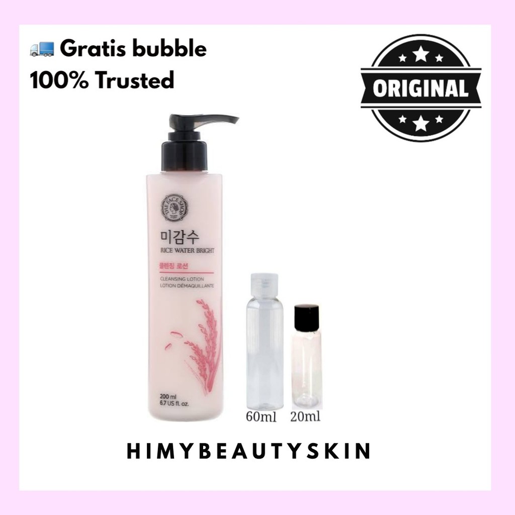 the face shop cleansing lotion