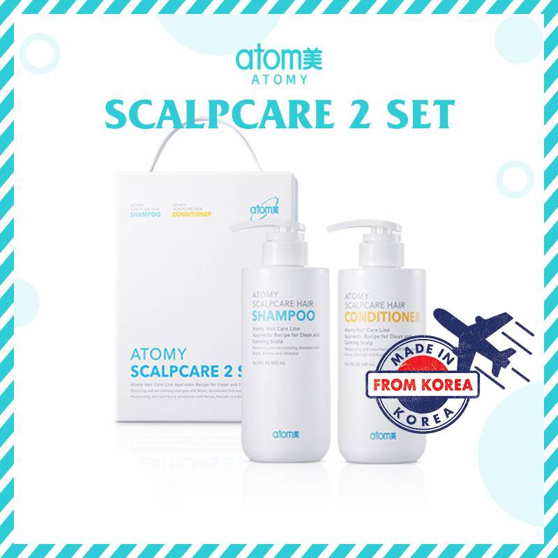 [Atomy] Scalp Care Set/ Scalp Care Shampoo+ Scalp Care Conditioner