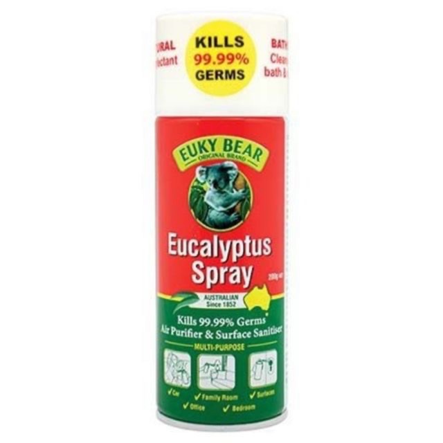 Shop Malaysia Euky Bear Eucalyptus Spray Disinfectant 200g Kill Germs Shopee Singapore