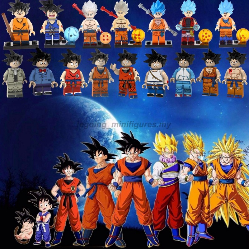 goku and vegeta toys