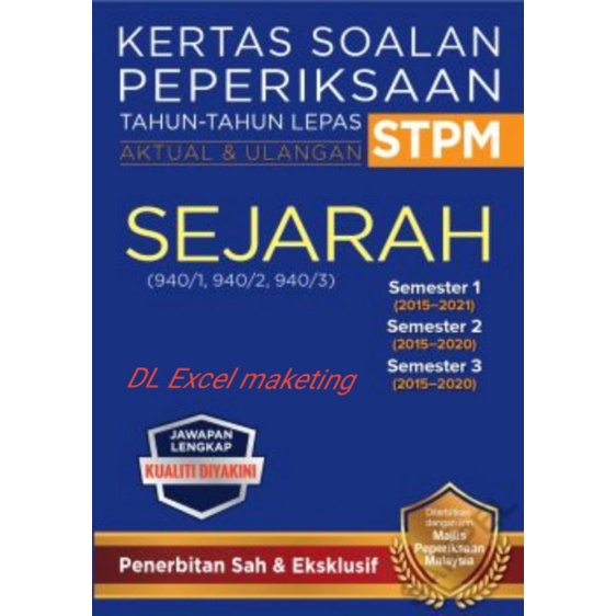 Stpm History Problem Paper 2015 2021 Shopee Singapore