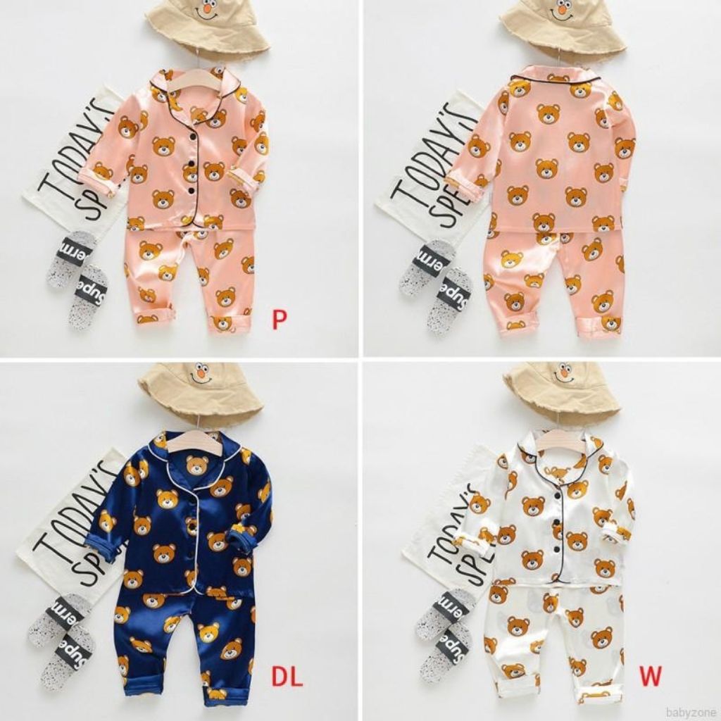 teddy bear pajamas for toddlers