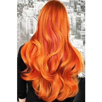 Professional Permanent Hair Dye Cream Hair Color No Ammonia Scent 100ml  Dirt Orange Hair Color | Shopee Singapore