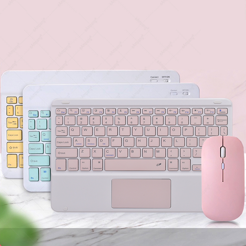 Bluetooth Touchpad Keyboard for Samsung Galaxy Tab A7 2020 10.5 A 10.1