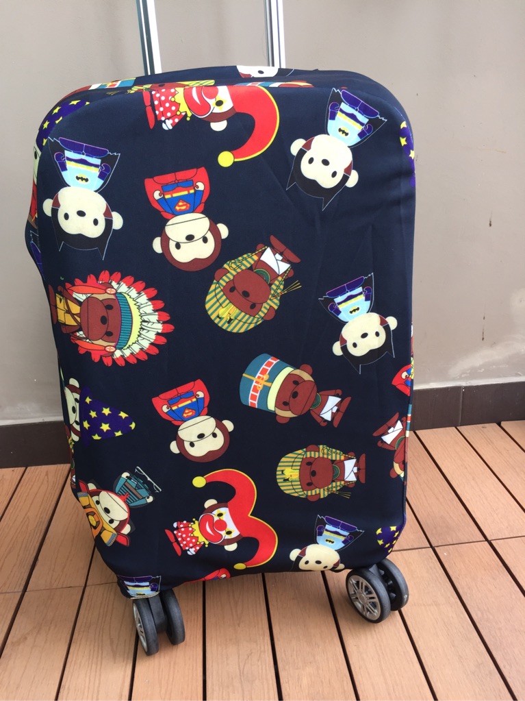 luggage brand with monkey