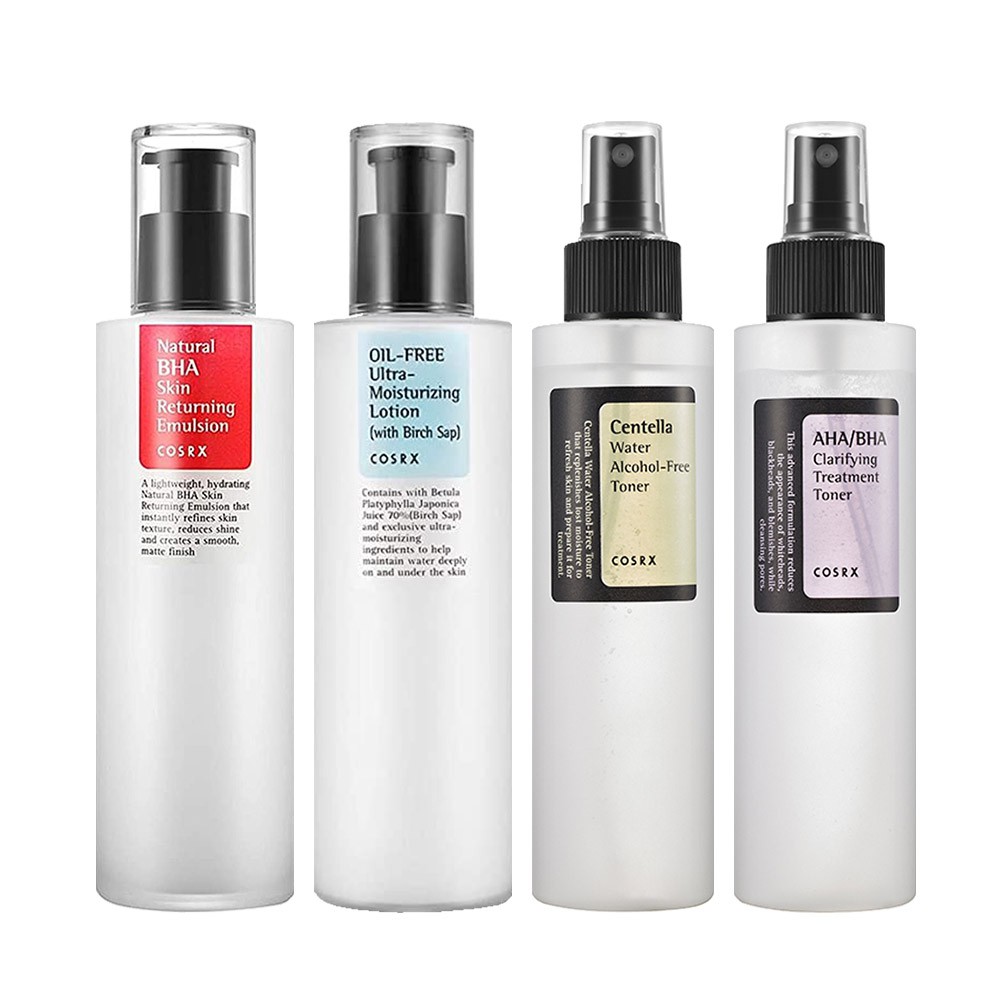 COSRX Natural BHA Skin Returning Emulsion / AHA BHA Clarifying ...