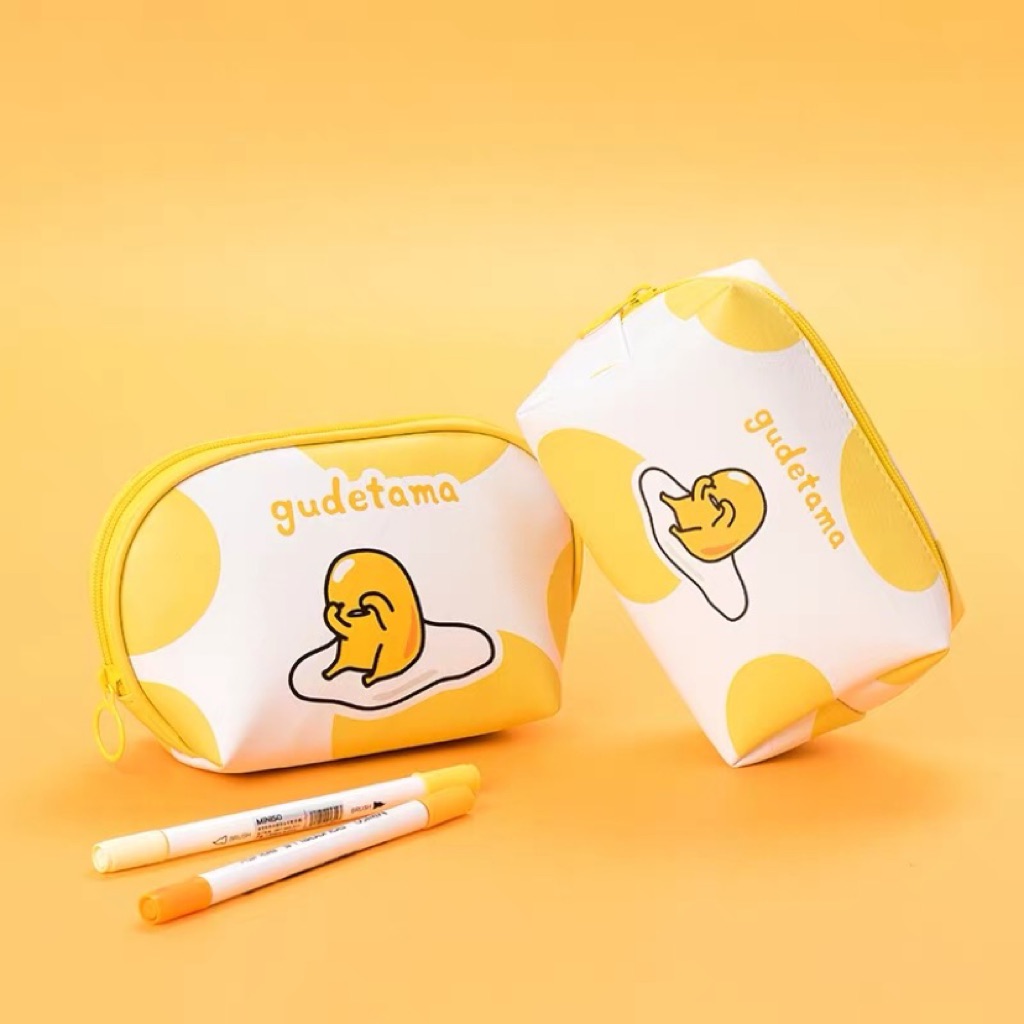 MINISO x Sanrio Characters Gudetama Pouch Shopee Singapore MINISO x Sanrio Characters Gudetama Pouch Shopee Singapore